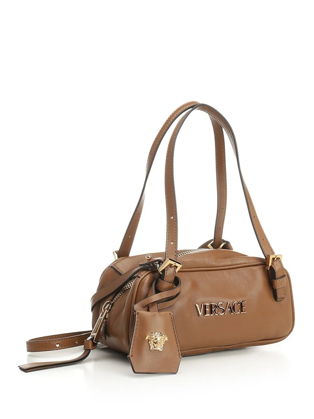 Versace Tag Bowling Zipped Mini Bag