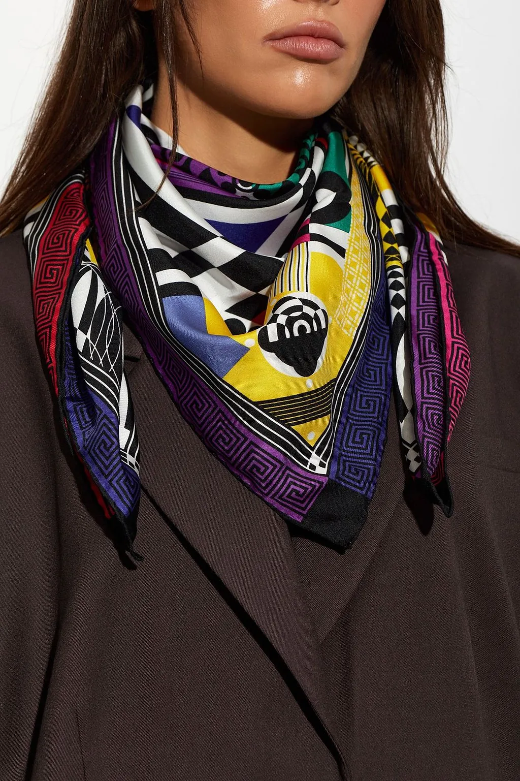 Versace Teatro Silk Scarf