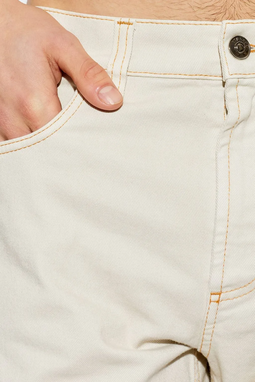 Versace Slightly Tapered Jeans