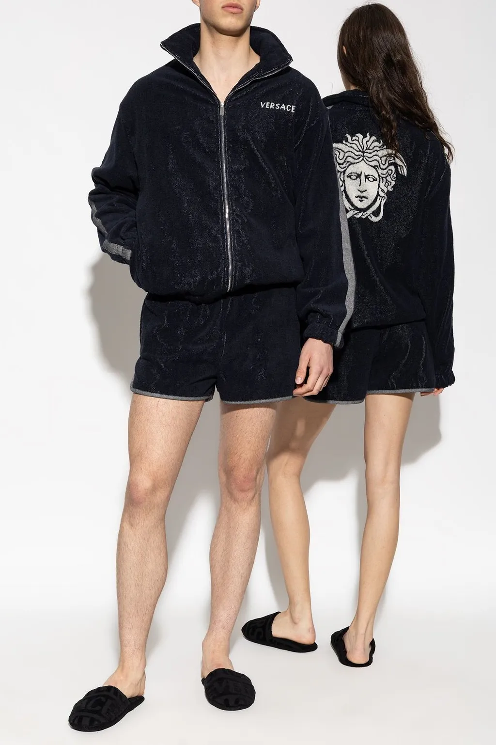 Versace Terry Logo Shorts
