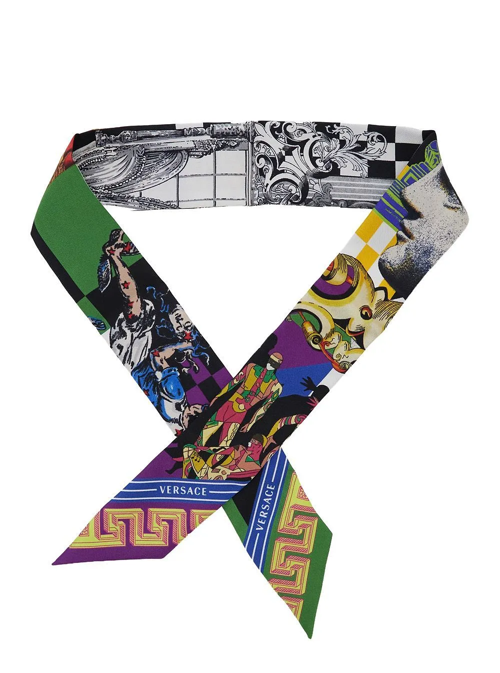 Versace Theater Printed Scarf