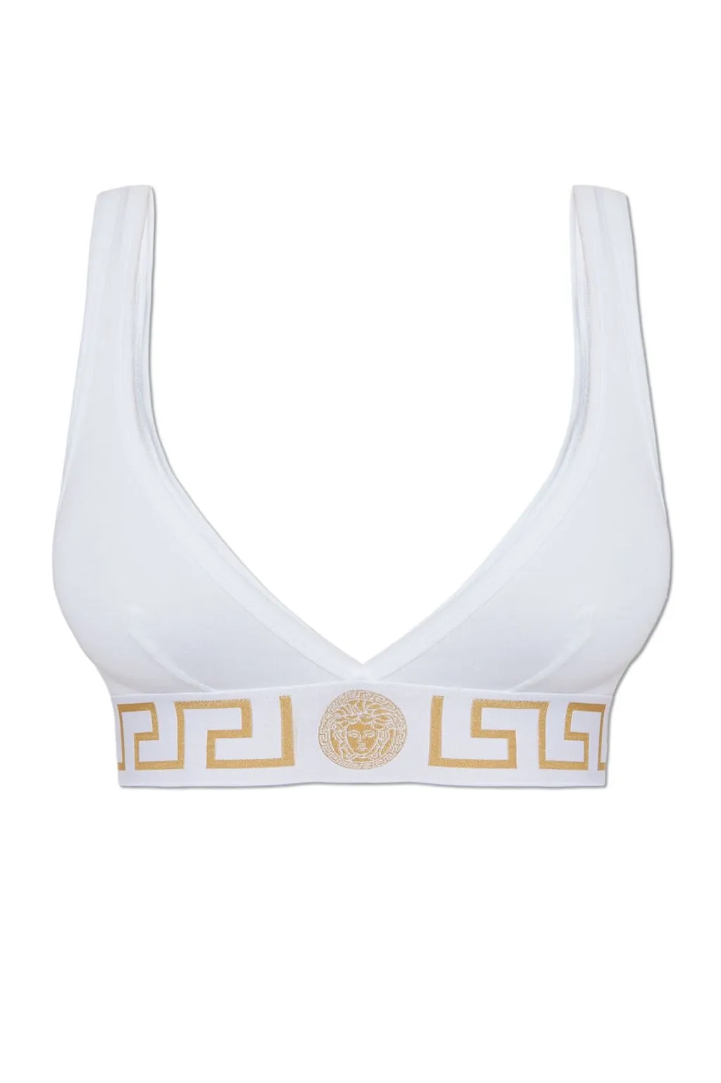 Versace V-Neck Sports Bra