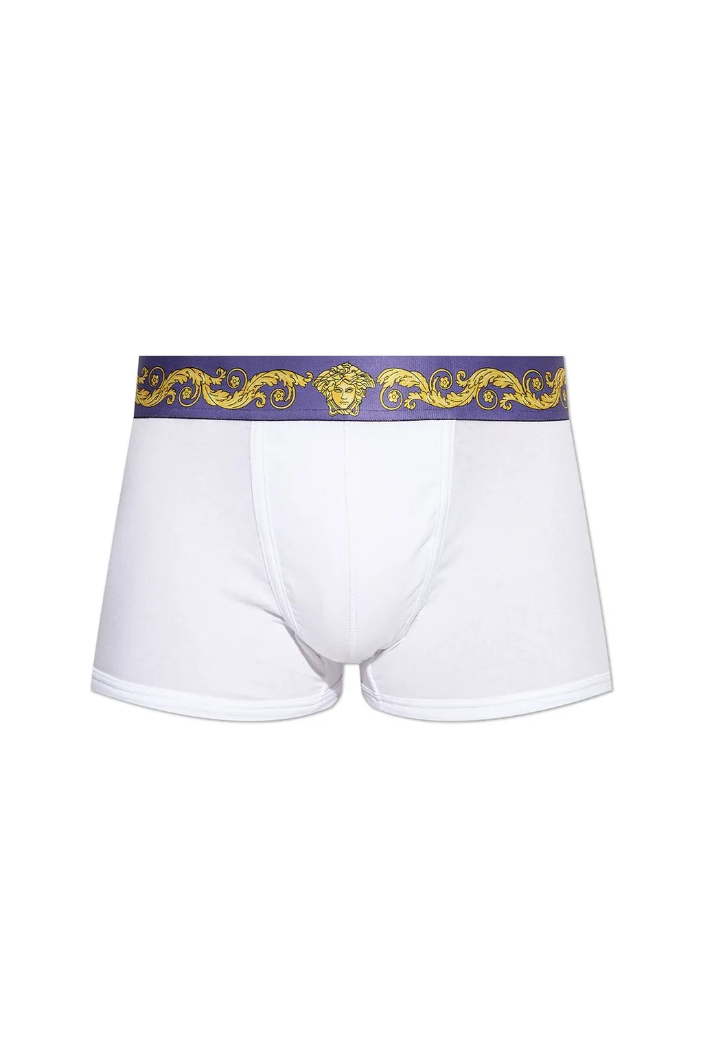 Versace Barocco-Printed Trunks