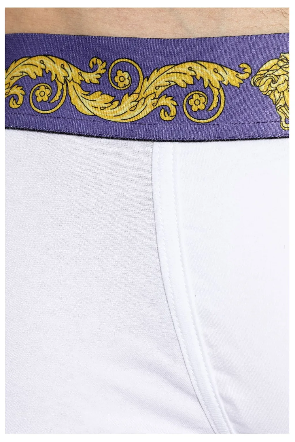 Versace Barocco-Printed Trunks