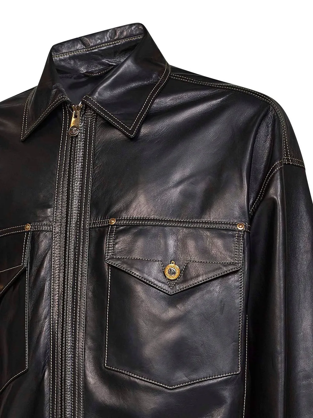 Versace Zip-Up Blouson