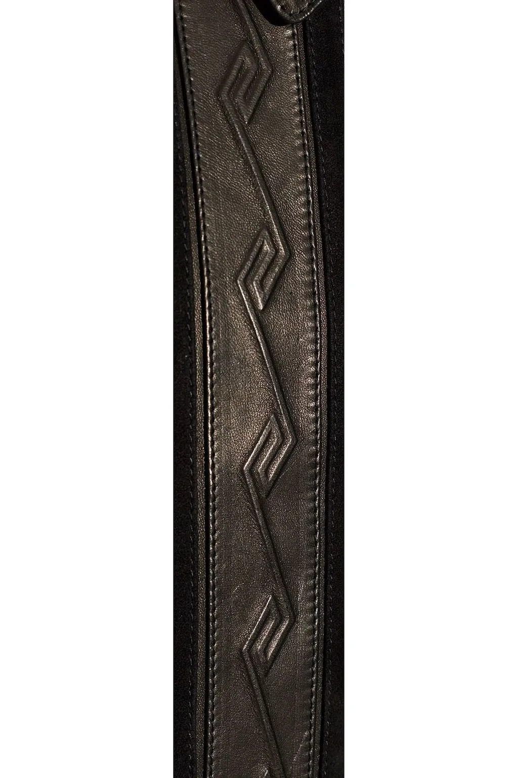 Versace Zip-Up Leather Jacket
