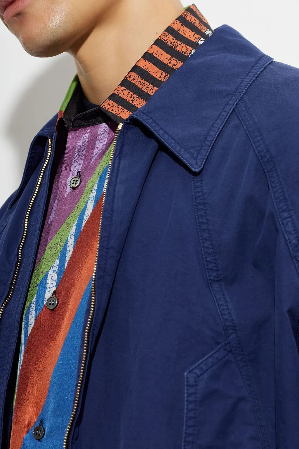 Versace Zip-Up Bomber Jacket