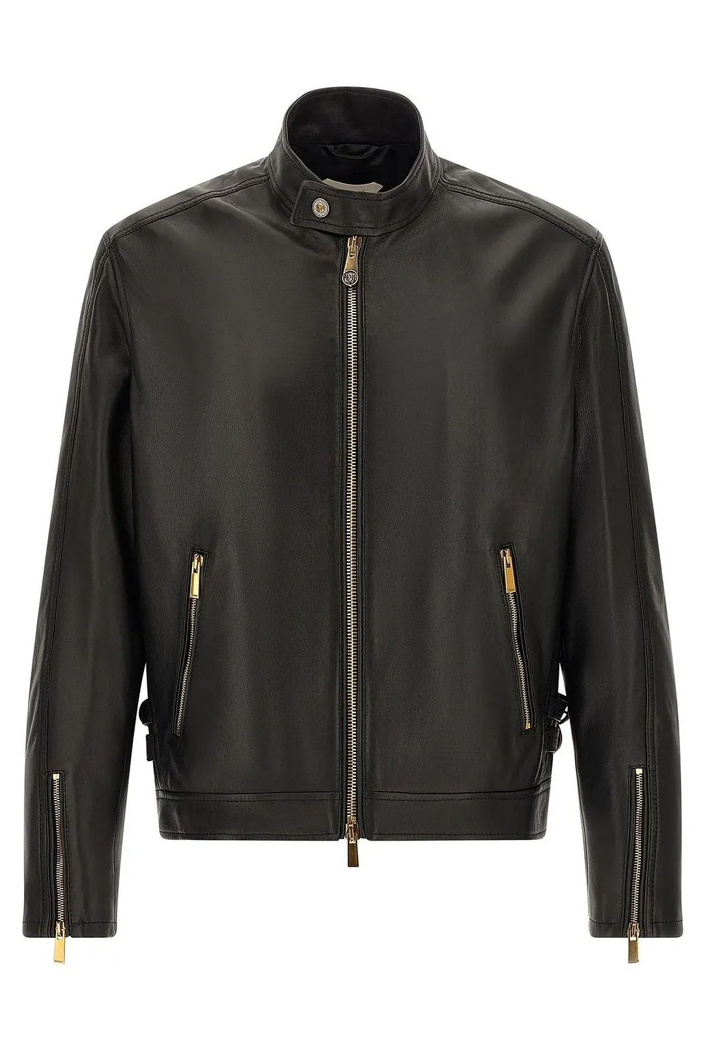 Versace Zipped Biker Jacket