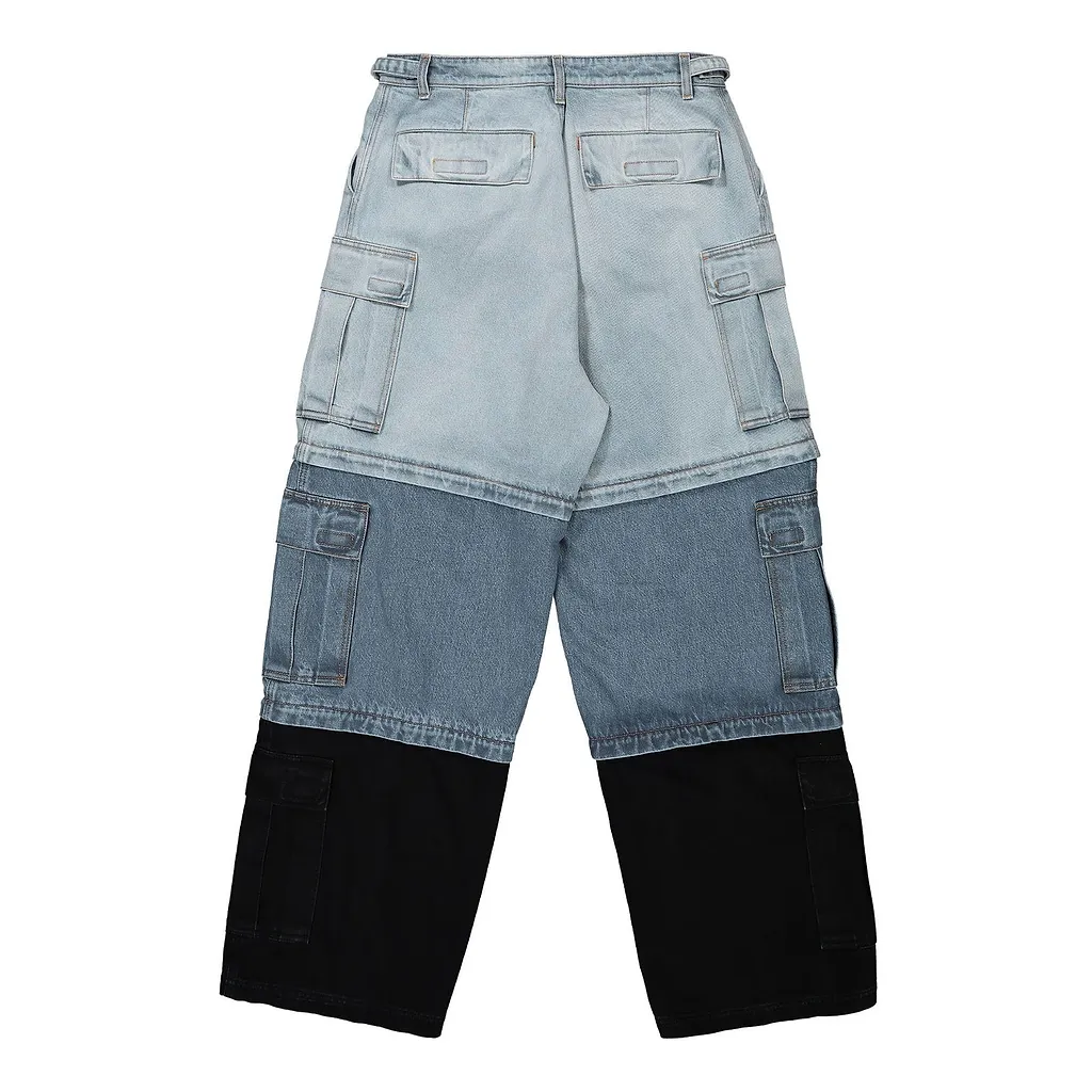 Vetements Deconstructed Triple Buttoned Cargo Trousers