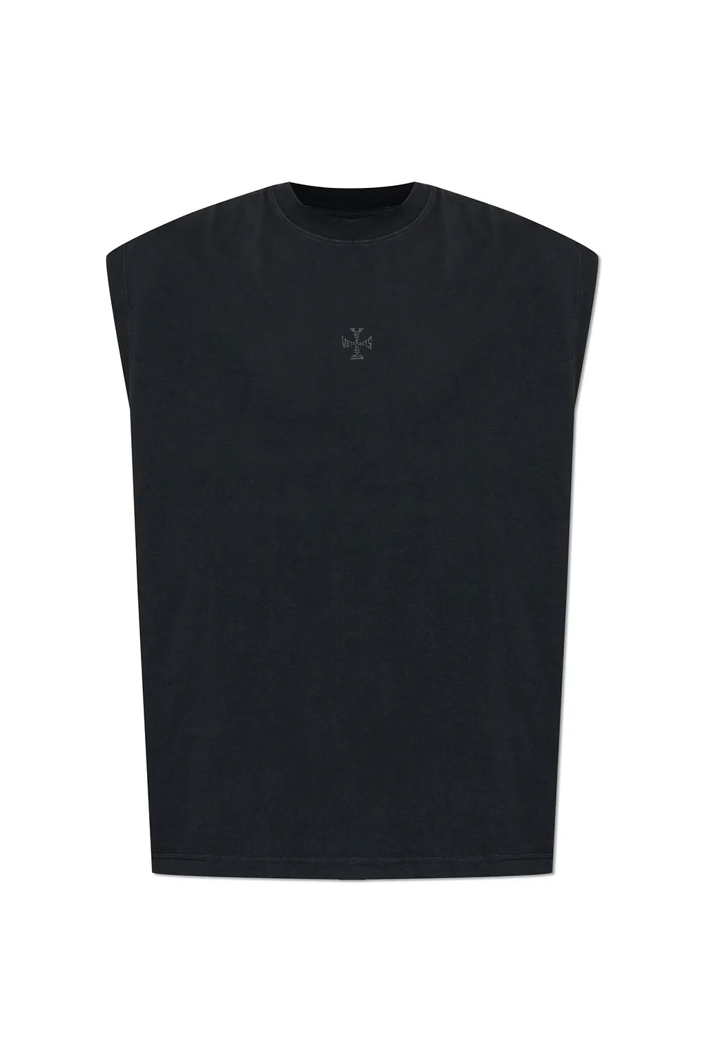 Vetements Logo Detailed Sleeveless T-Shirt