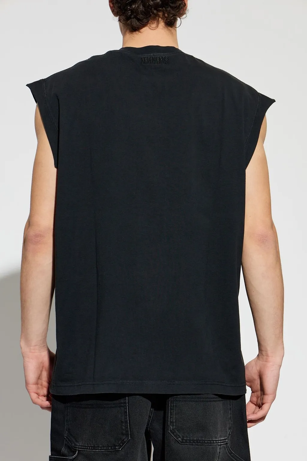 Vetements Logo Detailed Sleeveless T-Shirt
