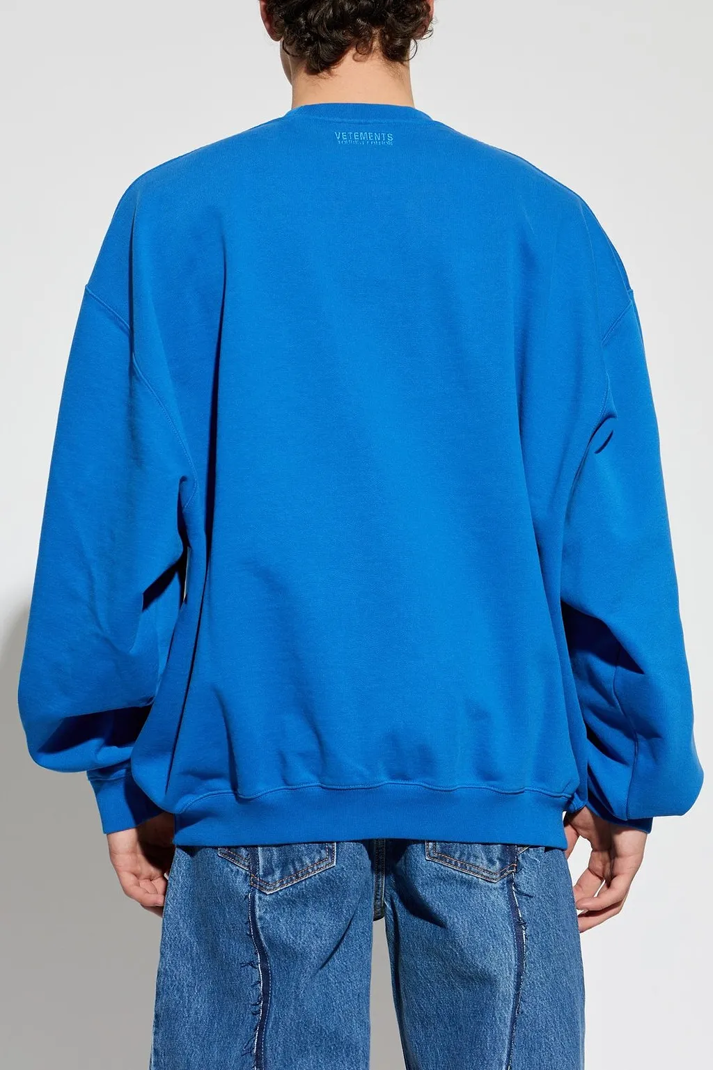 Vetements Logo Embroidered Crewneck Sweatshirt