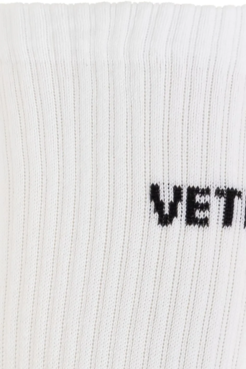 Vetements Logo Intarsia Socks