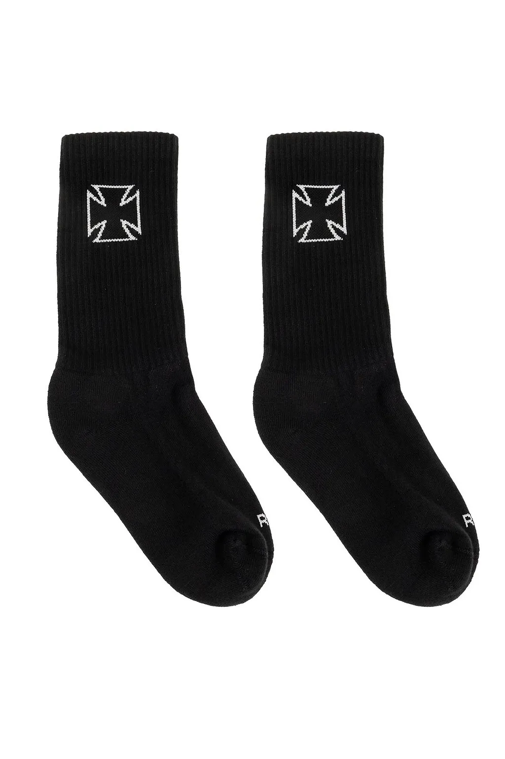 Vetements Logo Intarsia Socks