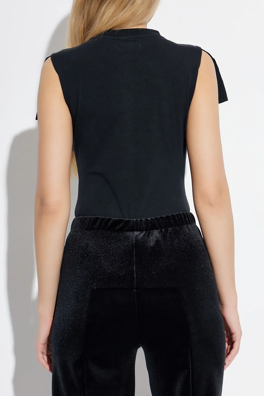 Vetements Logo Patch Bodysuit