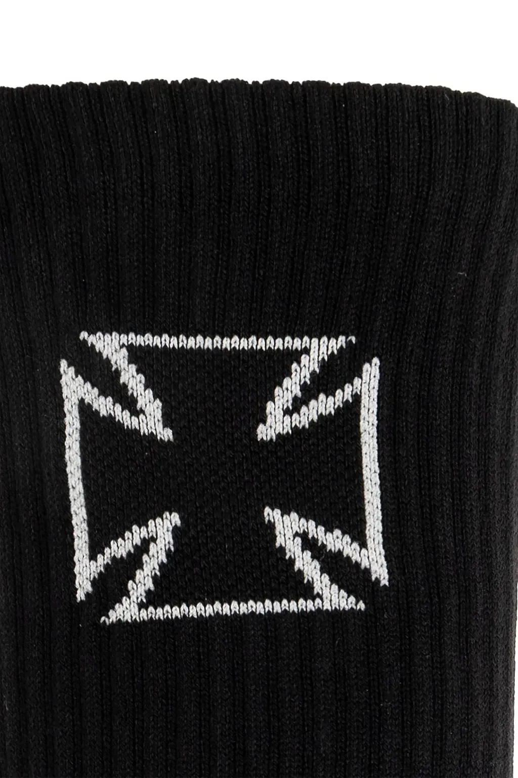 Vetements Logo Intarsia Socks