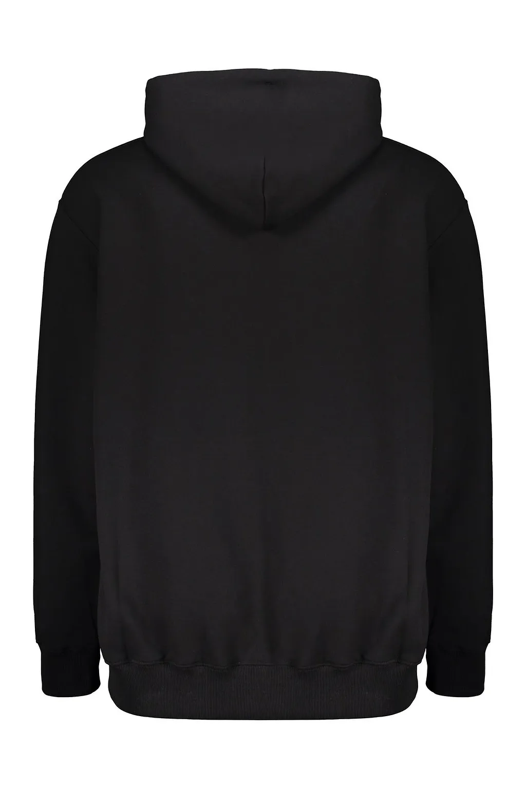 Vetements Logo Printed Drawstring Hoodie