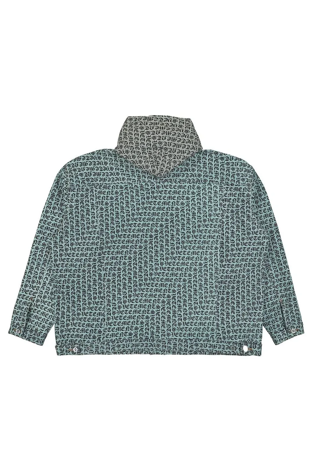 Vetements Monogram-Printed Drawstring Jacket