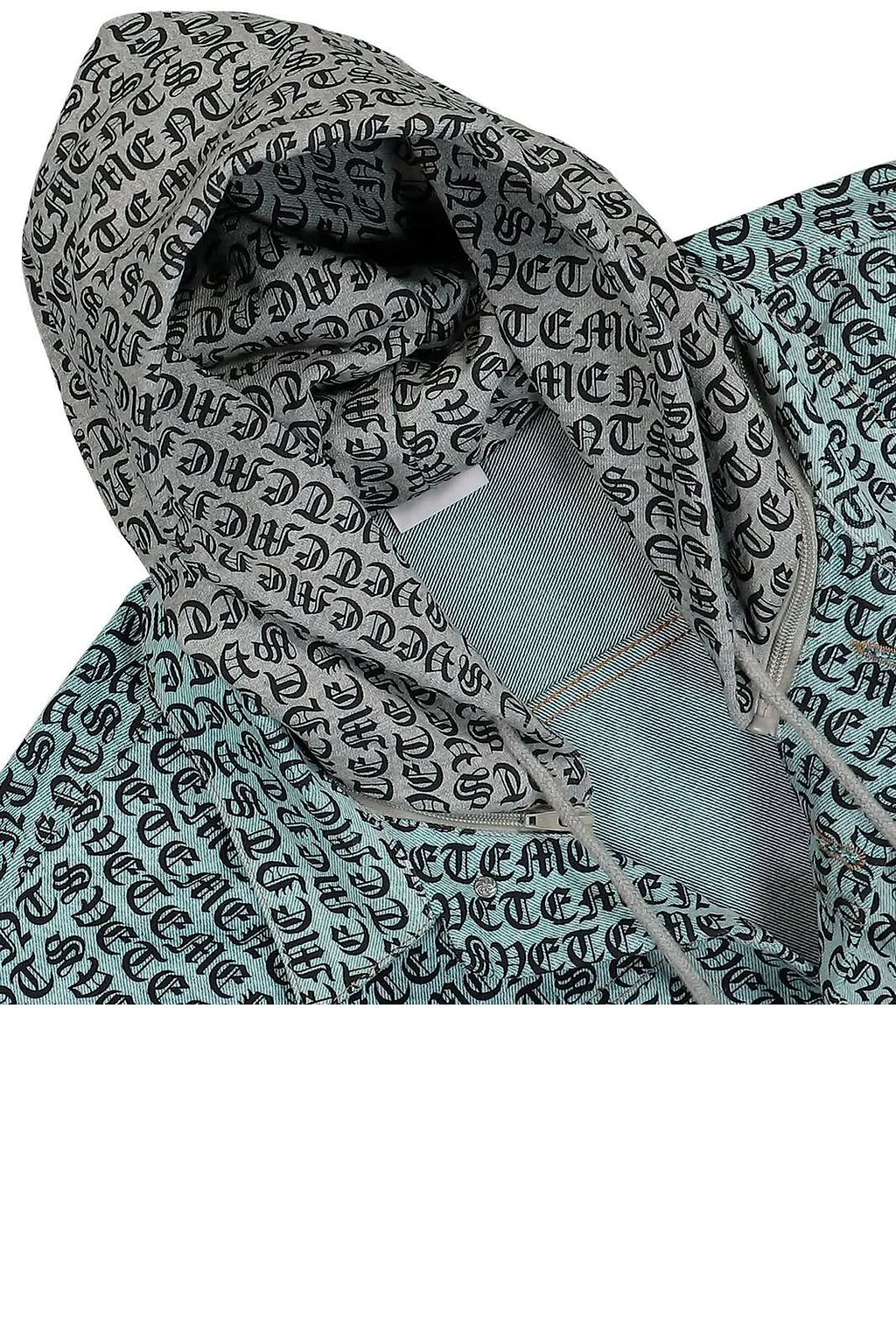 Vetements Monogram-Printed Drawstring Jacket