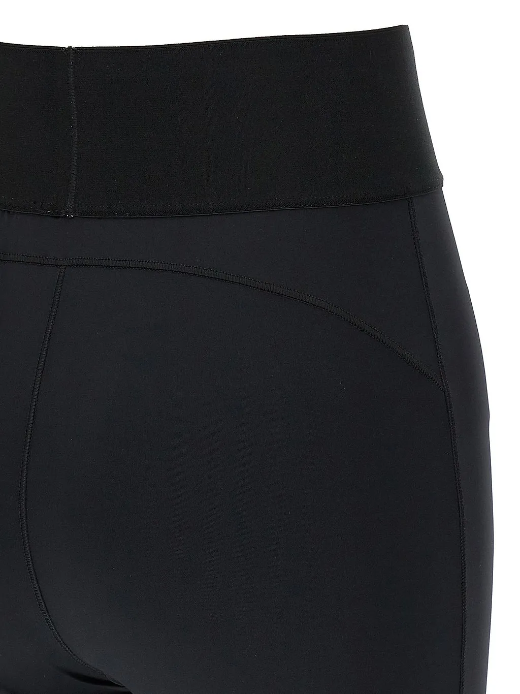 Vetements Logo Waistband Fitted Shorts