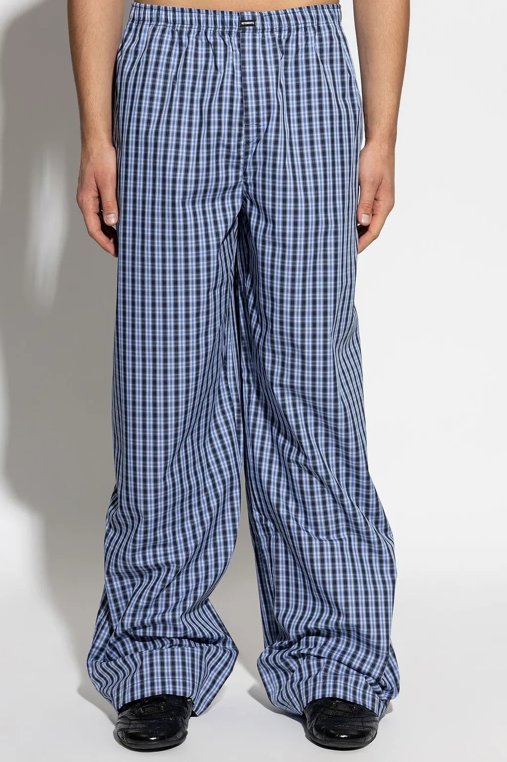 Vetements Plaid Trousers