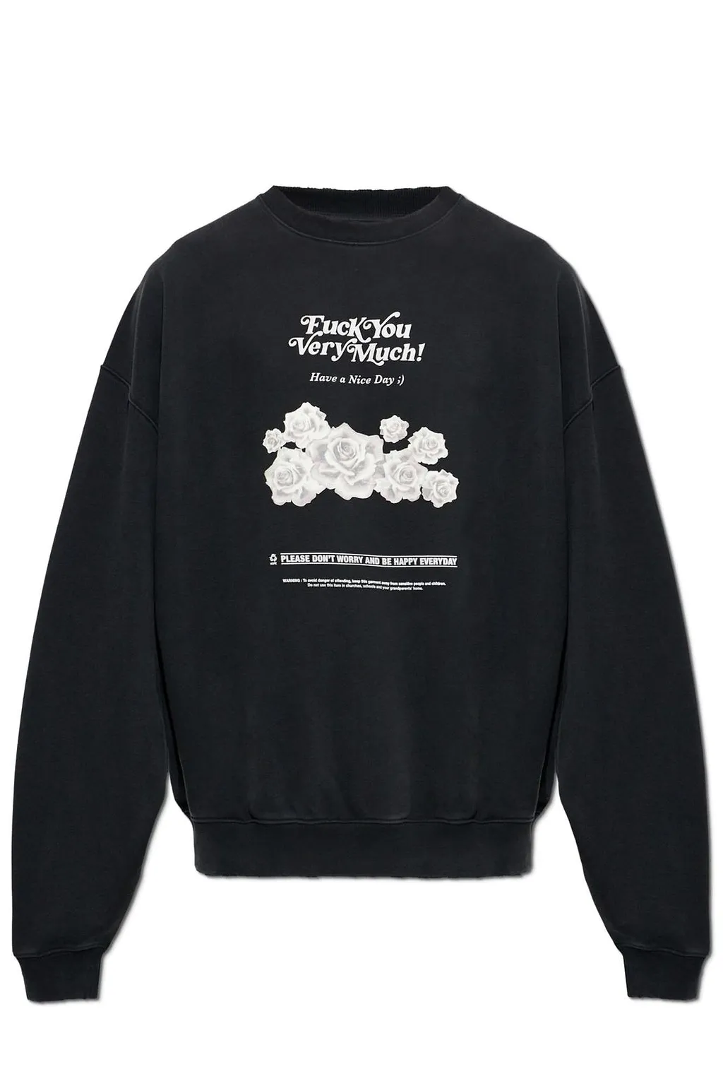 Vetements Printed Sweatshirt