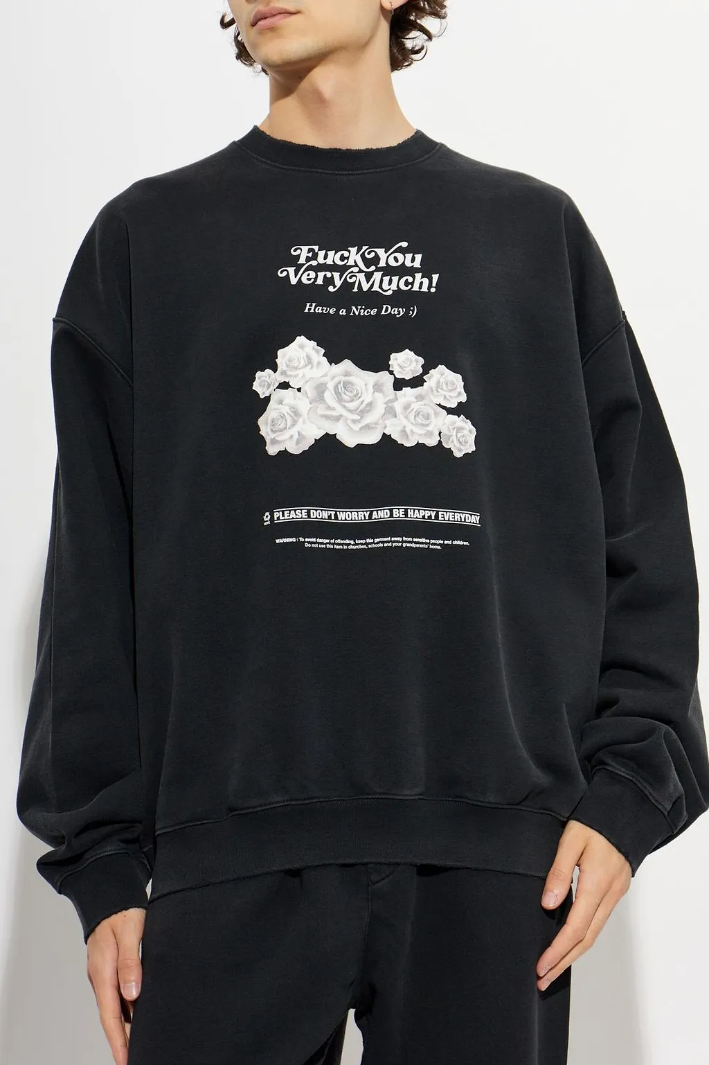 Vetements Printed Sweatshirt