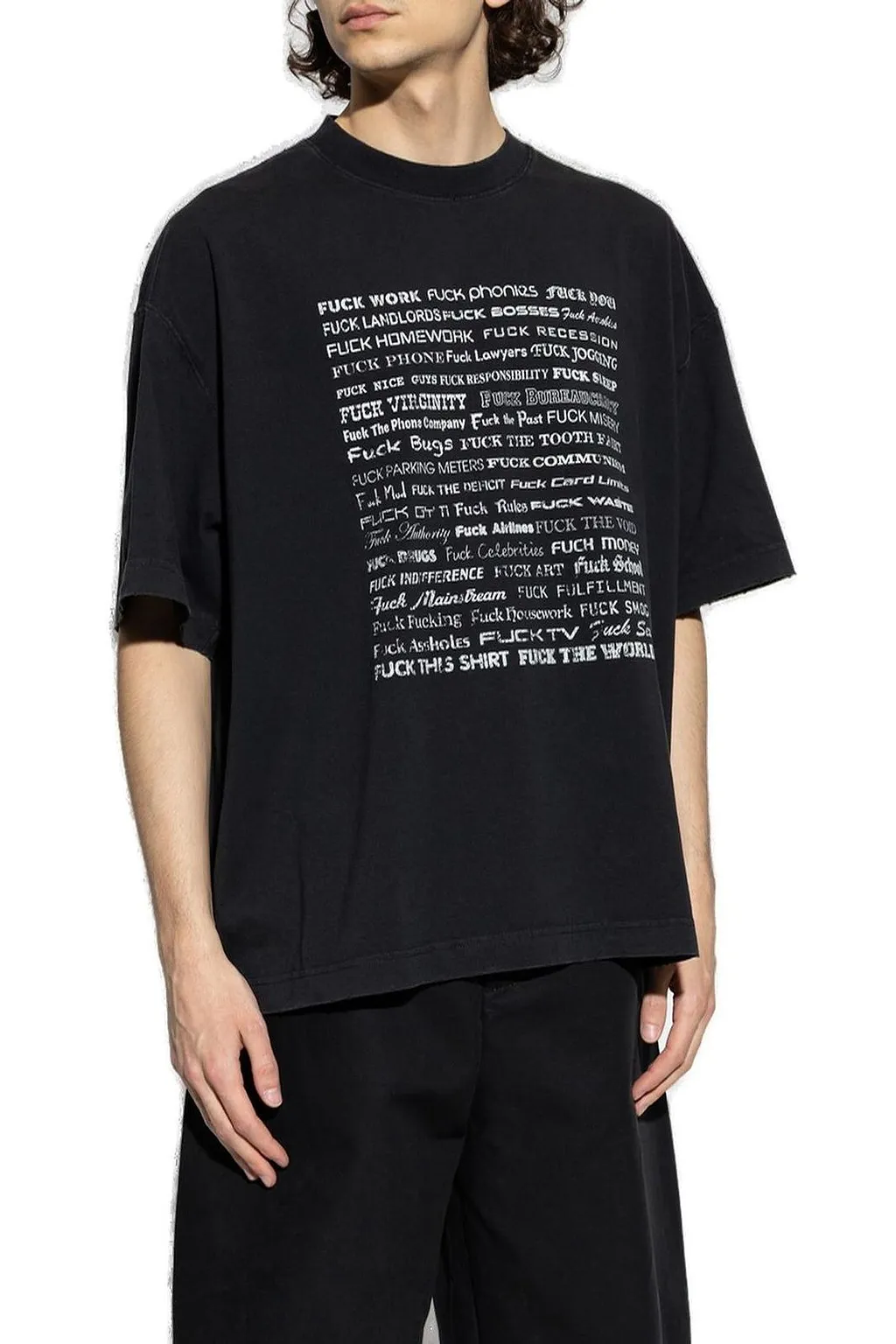Vetements Short-Sleeved Crewneck T-Shirt