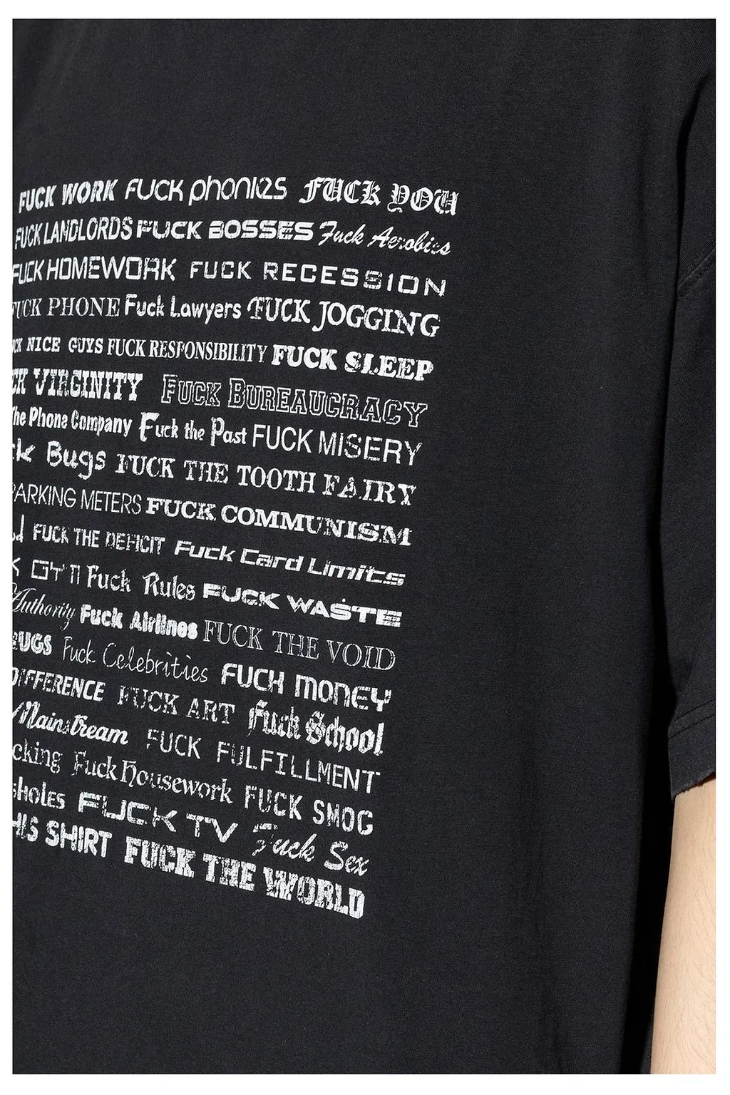 Vetements Short-Sleeved Crewneck T-Shirt