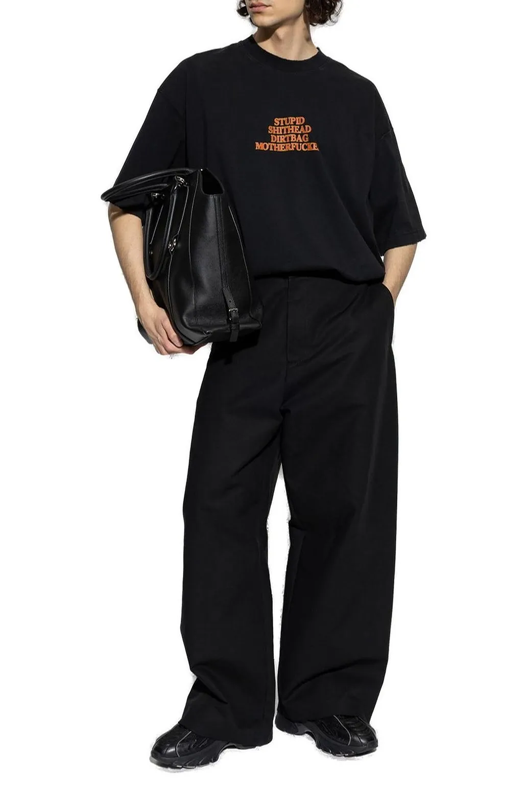 Vetements Short-Sleeved Crewneck T-Shirt