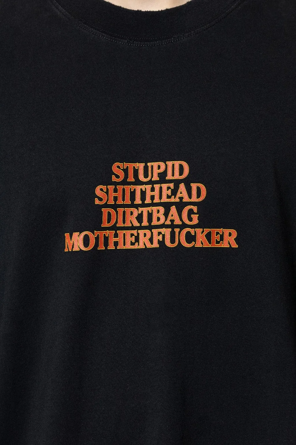 Vetements Short-Sleeved Crewneck T-Shirt
