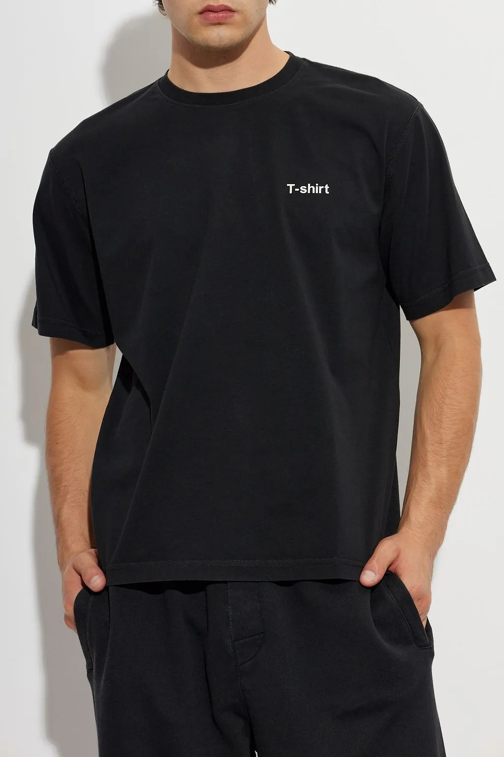 Vetements Slogan Printed Crewneck T-Shirt