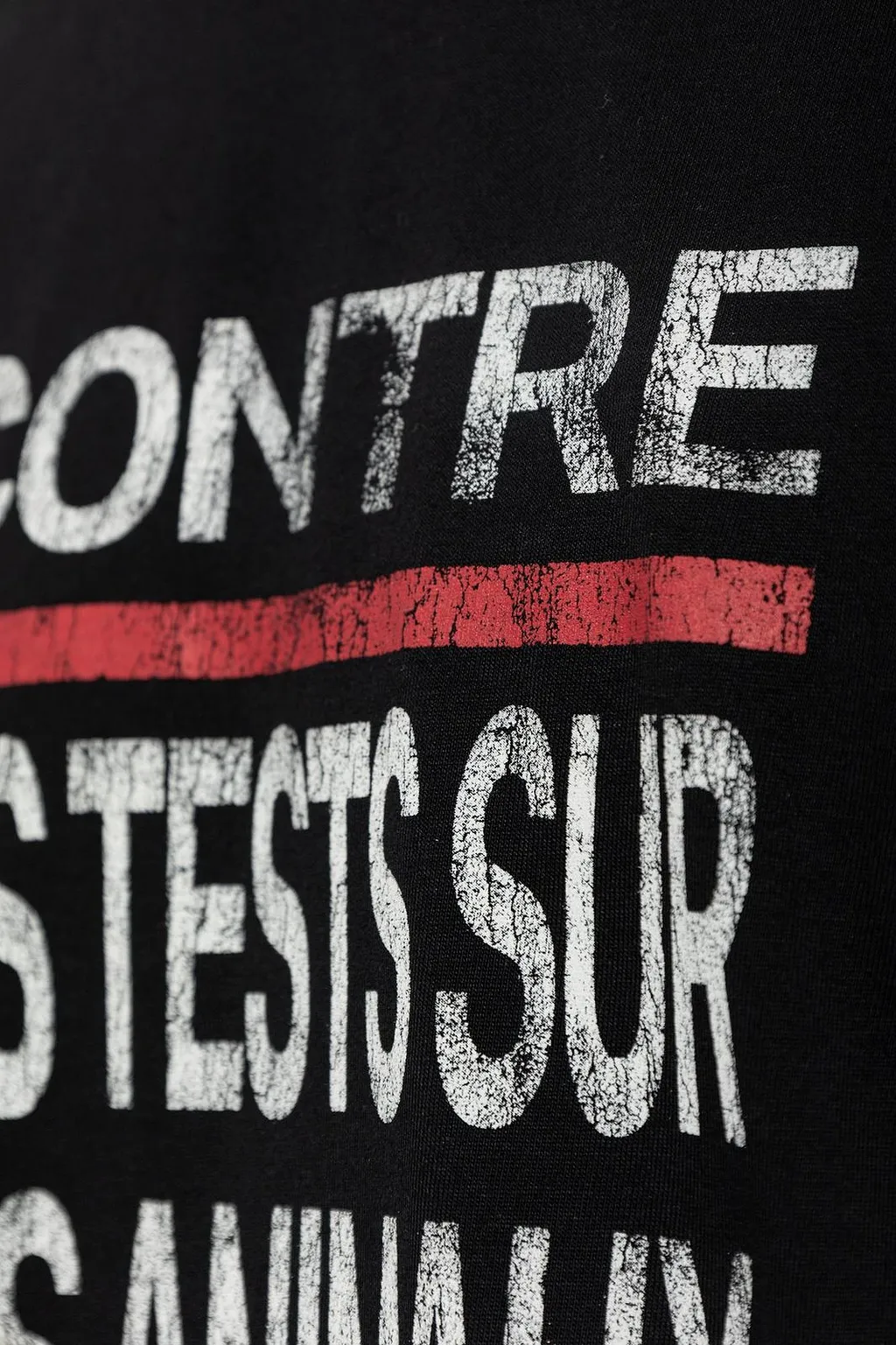 Vetements Slogan Printed Crewneck T-Shirt