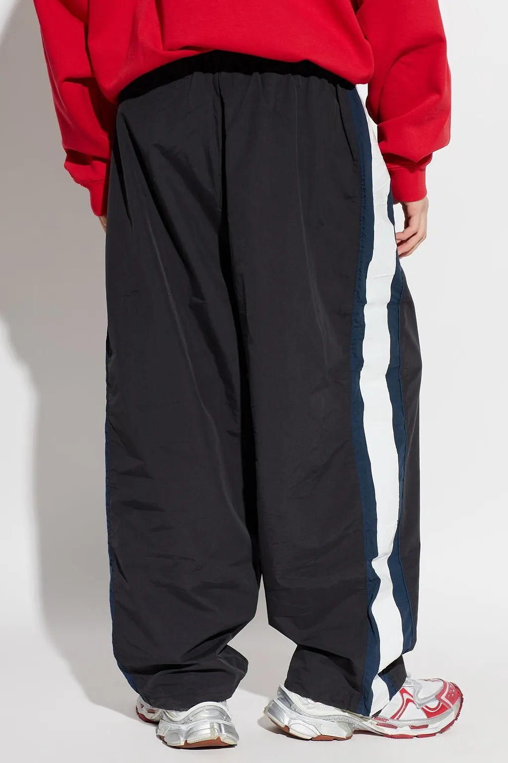Vetements Striped Wide-Leg Track Pants
