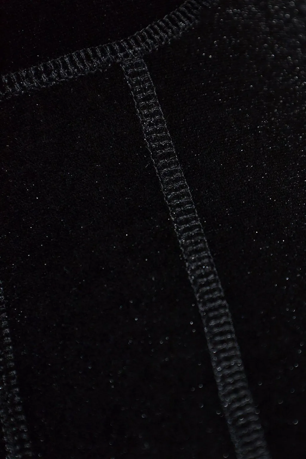 Vetements Velour Stitch Detailed Jumpsuit