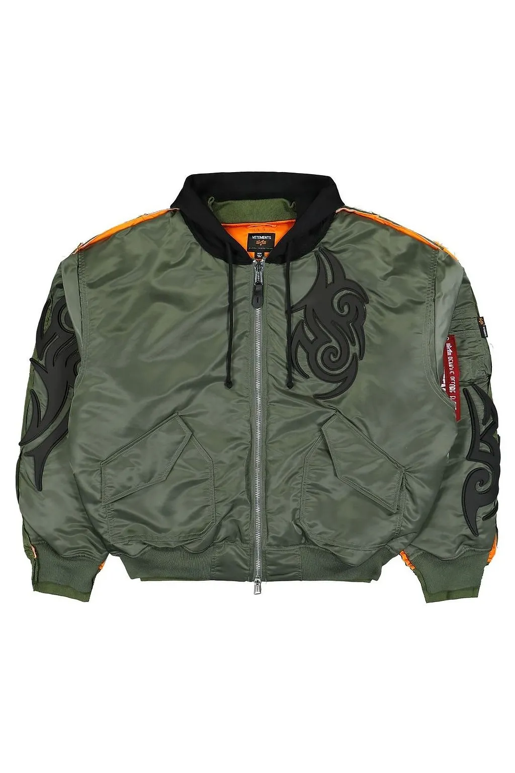 Vetements Tribal Reworked Bomber Jacket