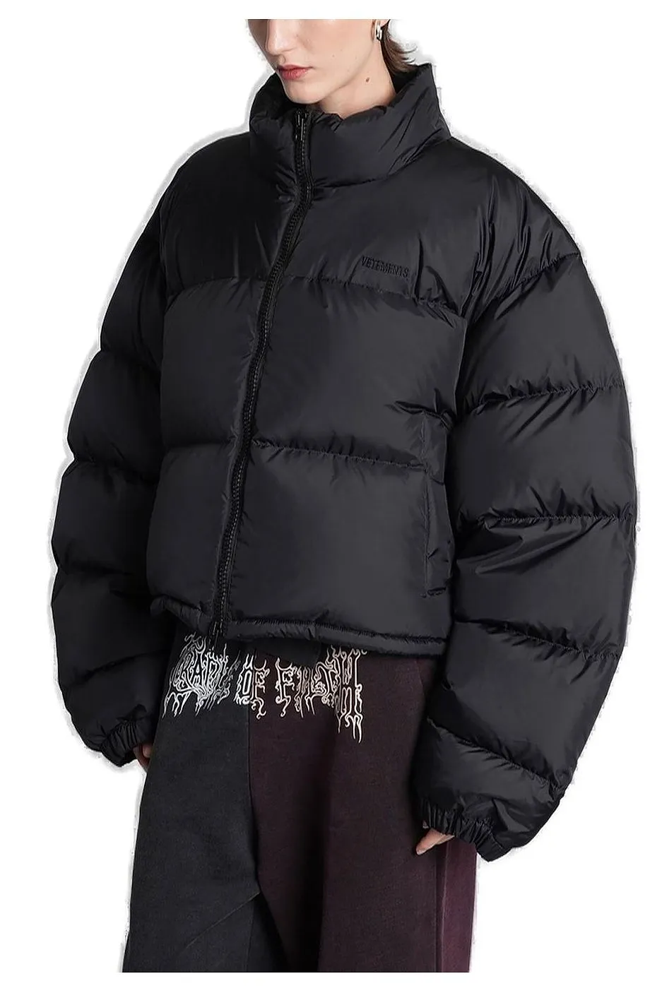 Vetements Zip-Up Puffer Jacket