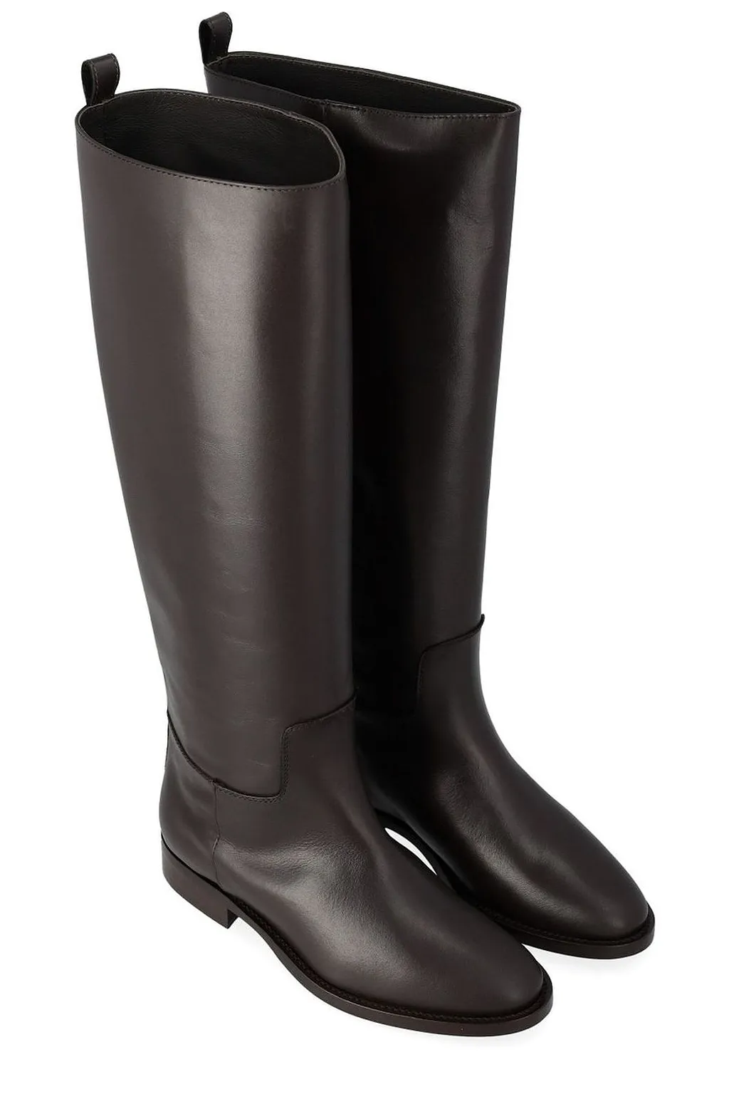 Via Roma 15 Almond Toe Riding Boots
