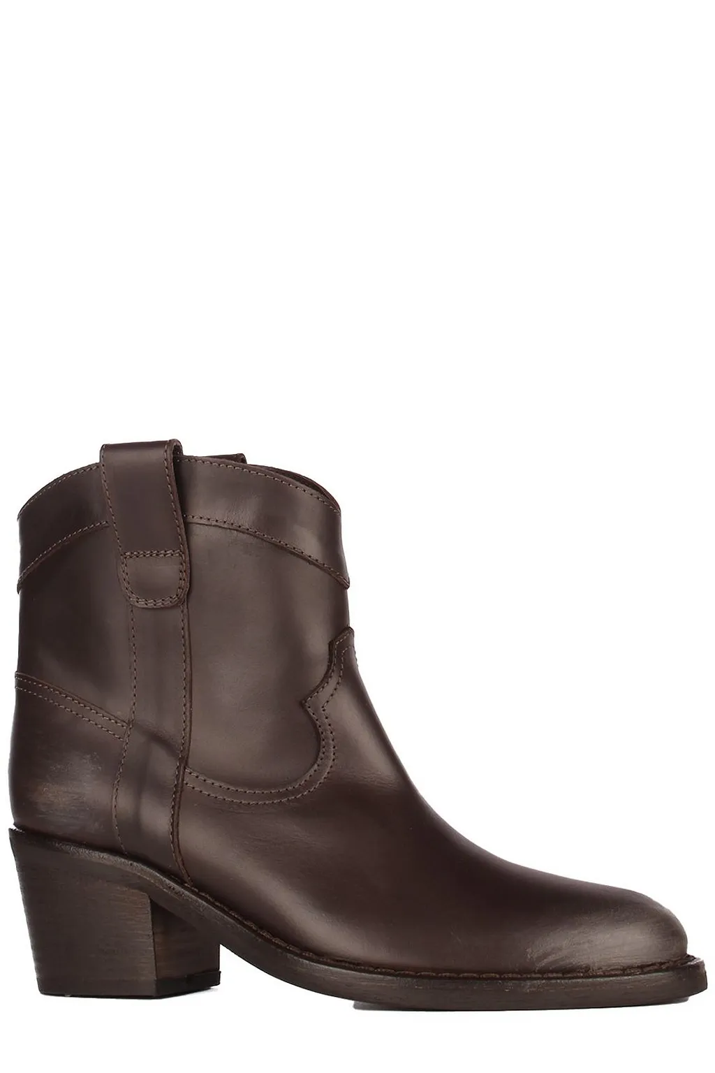 Via Roma 15 Round Toe Slip-On Boots