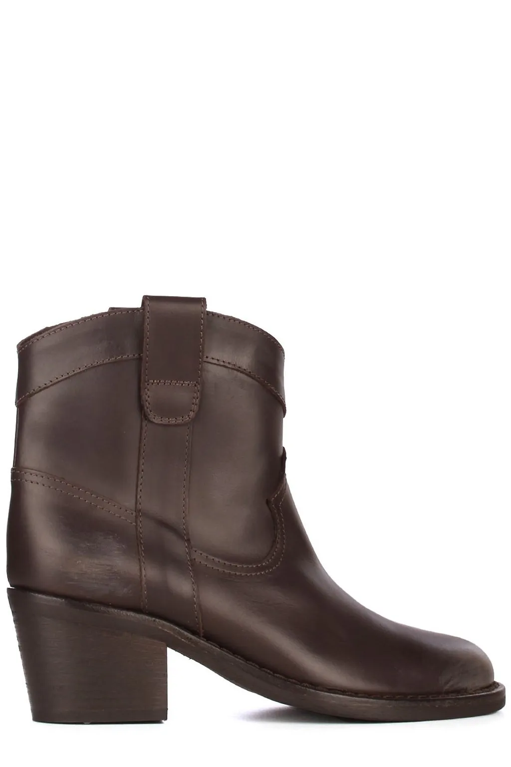 Via Roma 15 Round Toe Slip-On Boots