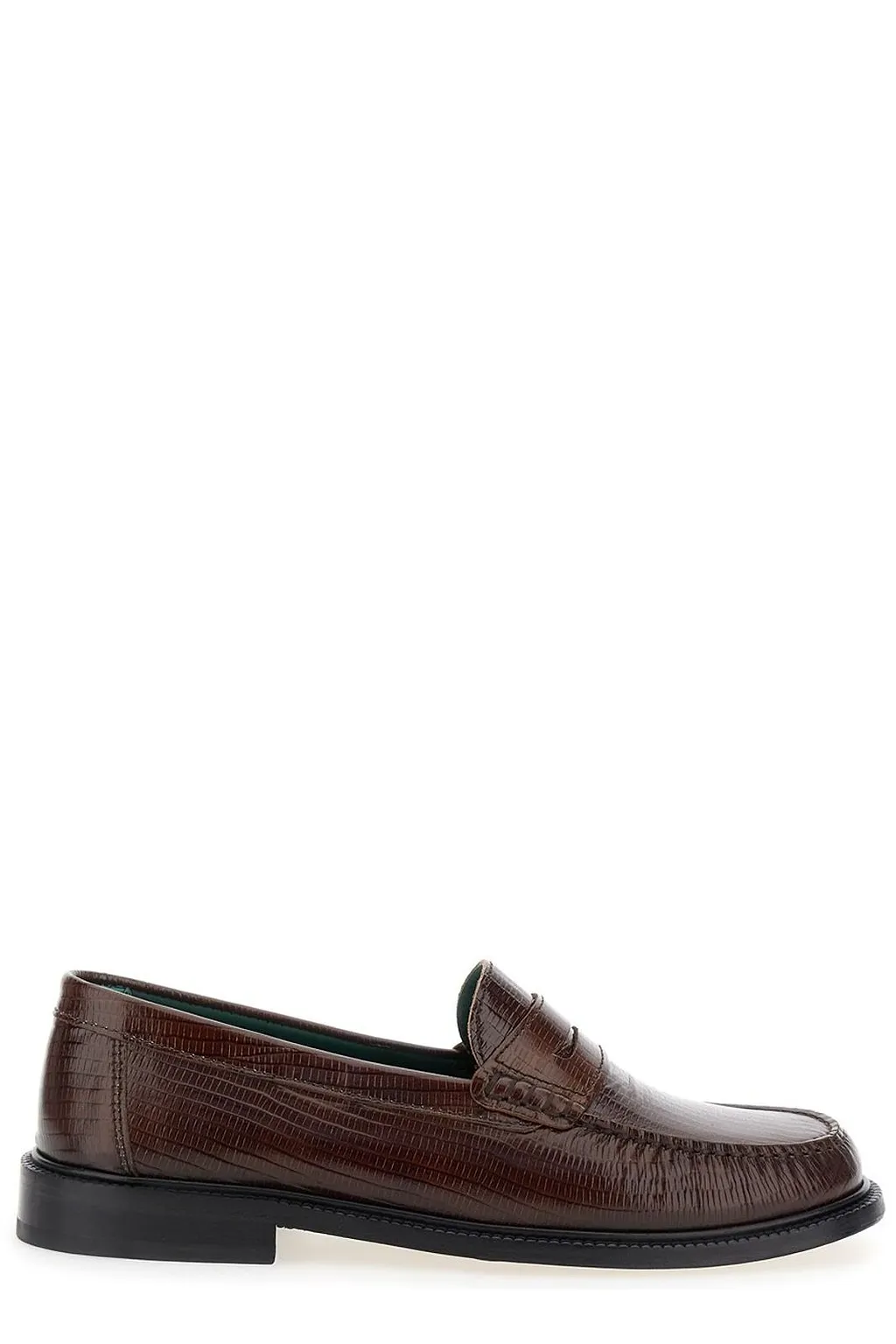 Vinny's Embossed Penny Loafers