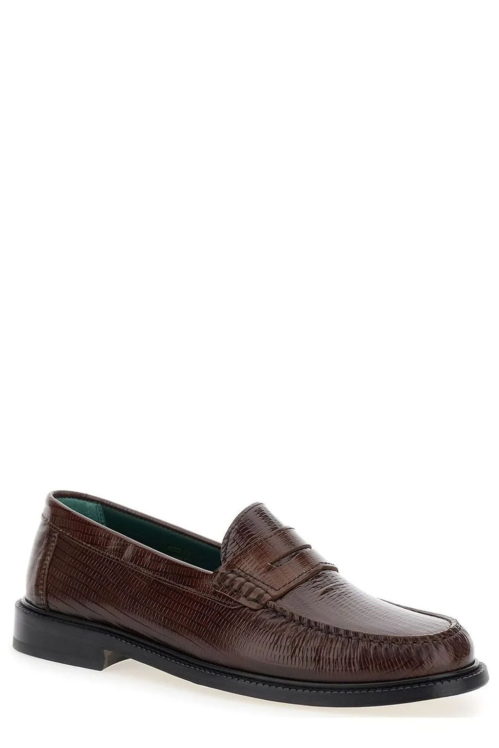 Vinny's Embossed Penny Loafers