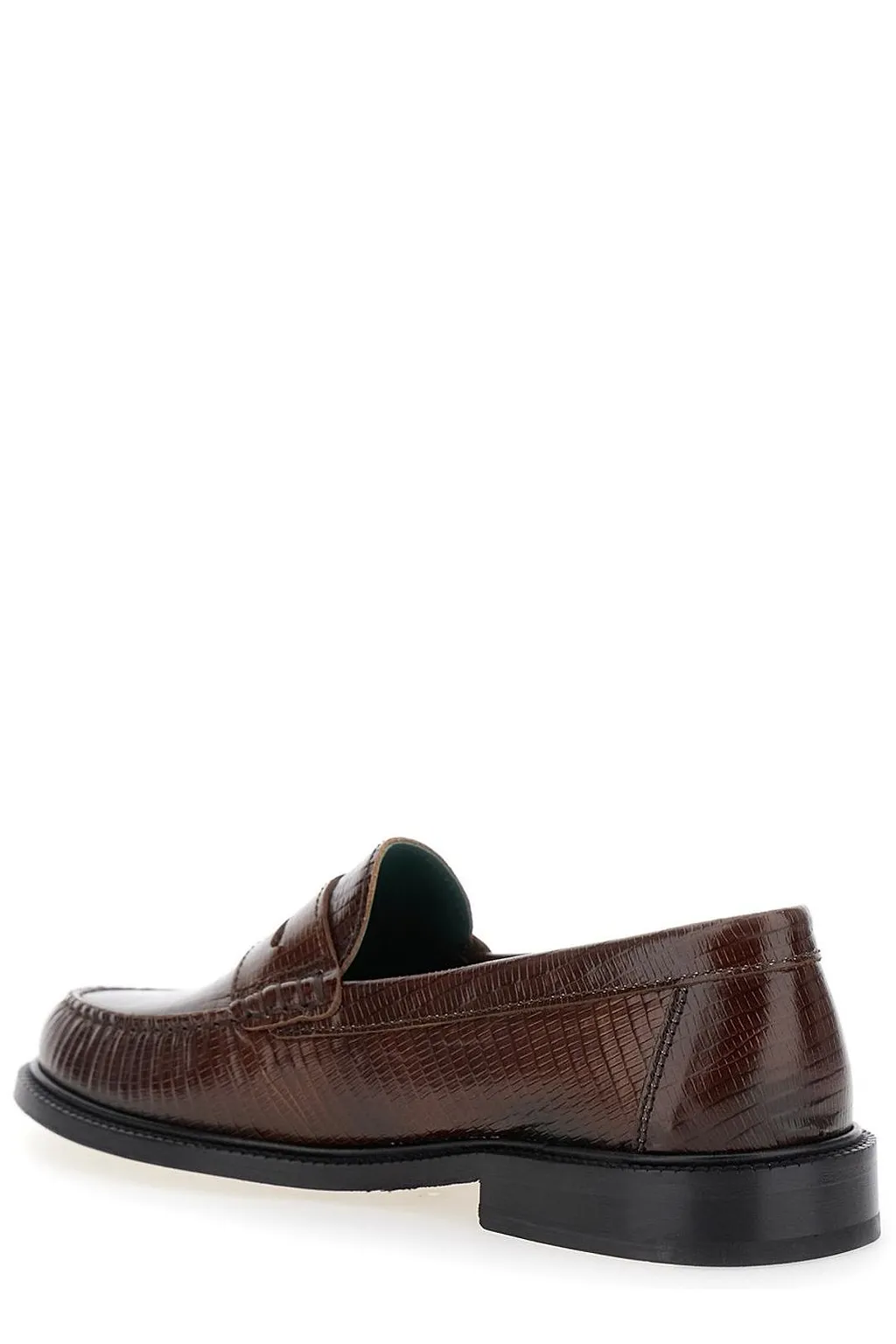 Vinny's Embossed Penny Loafers