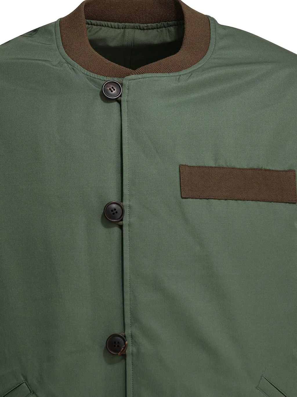 Visvim Contrast Trim Button-Up Jacket