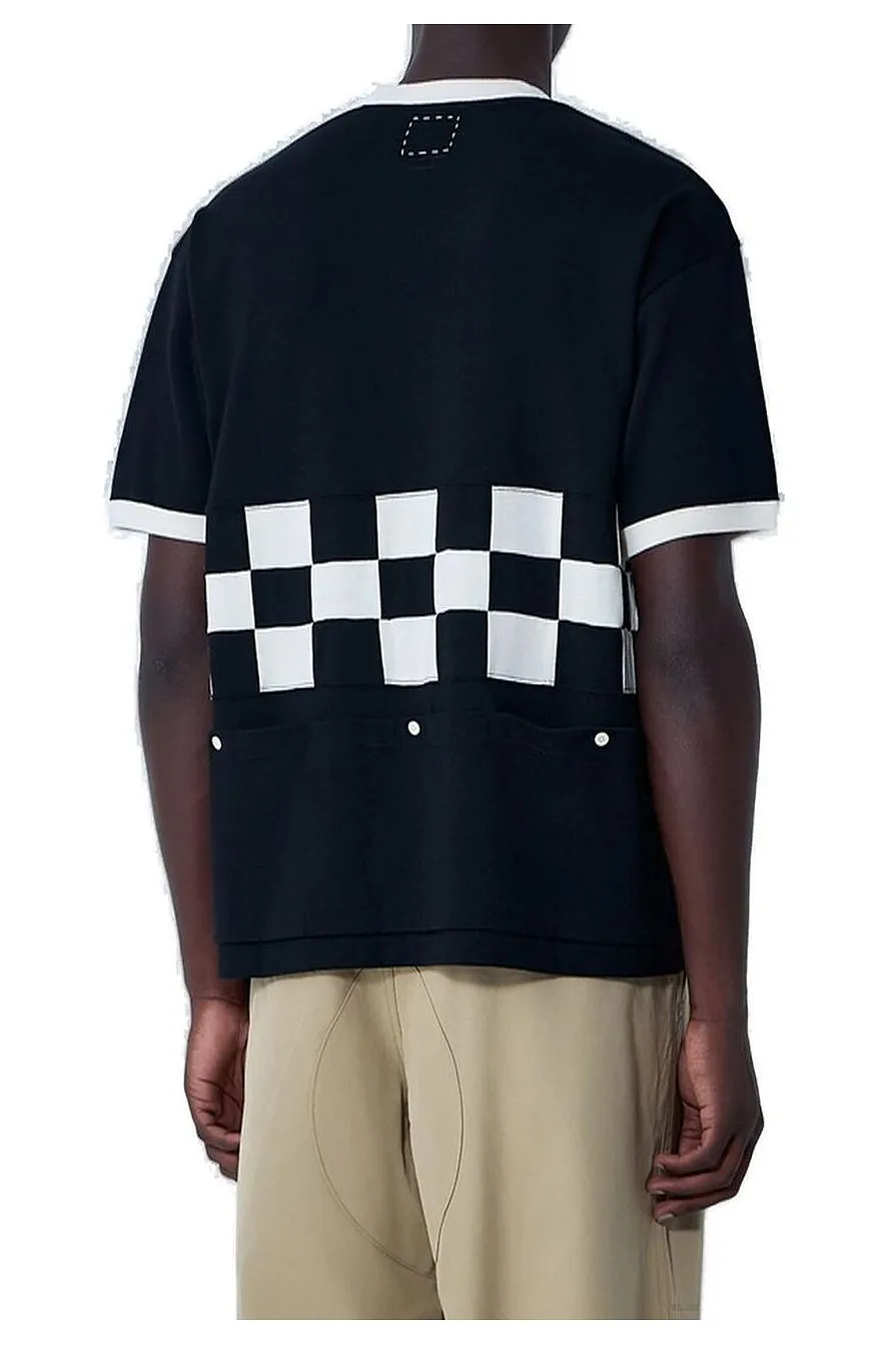 Visvim Merckx Checkerboard Short Sleeved Jumper