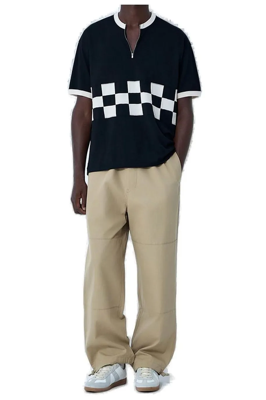 Visvim Merckx Checkerboard Short Sleeved Jumper