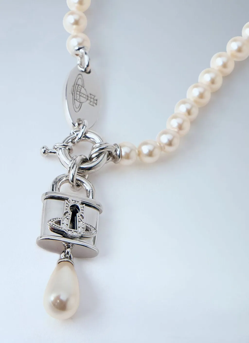 Vivienne Westwood Celestia Padlock Necklace