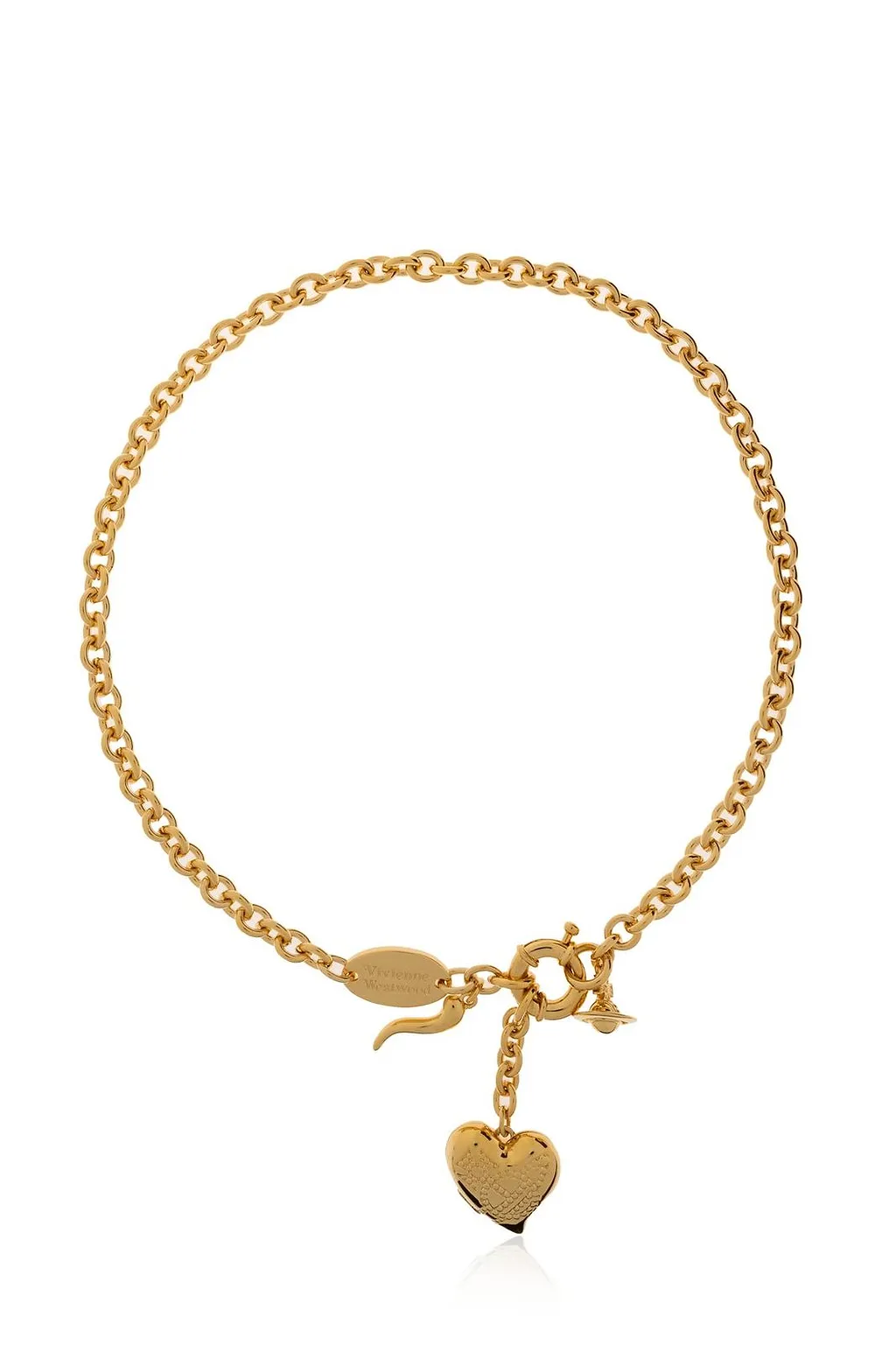 Vivienne Westwood Heart Charm Necklace