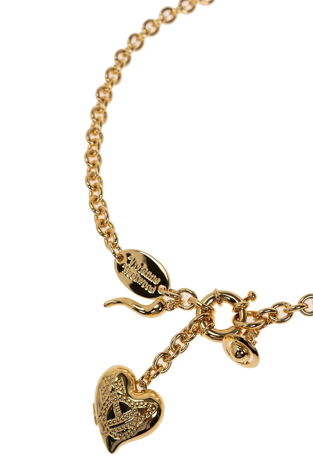 Vivienne Westwood Heart Charm Necklace