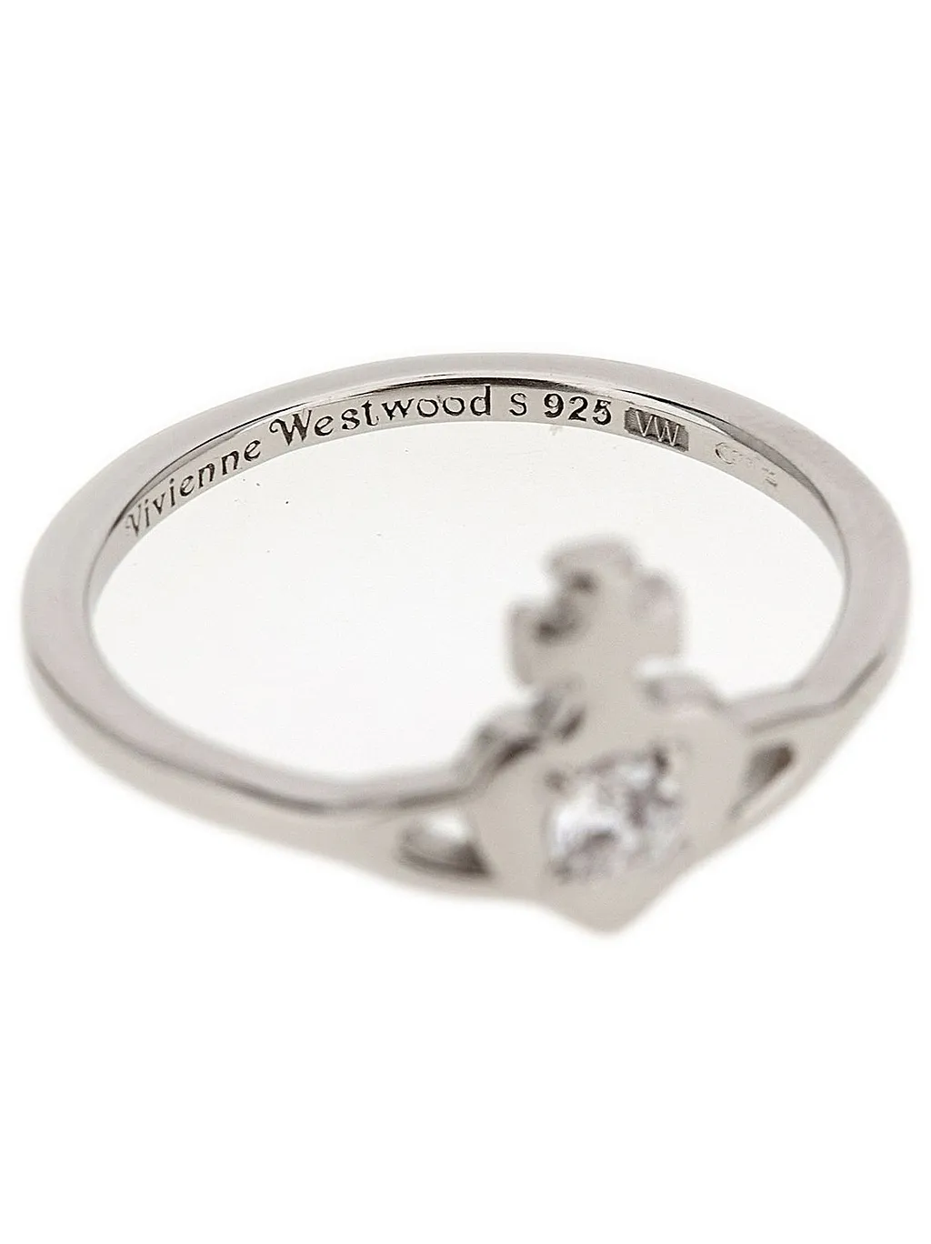 Vivienne Westwood Logo-Engraved Embellished Ring